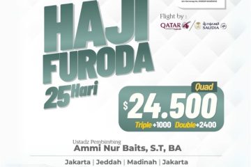 Paket Haji Furoda 2024 hub 081259616150